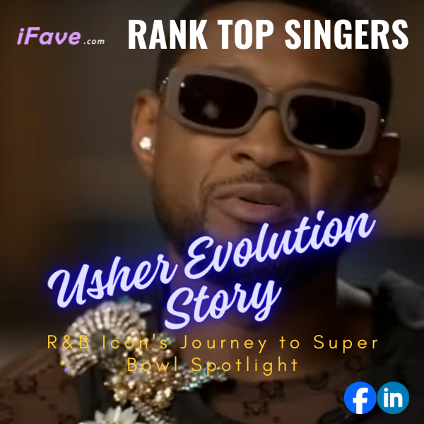Usher Evolution Story R&B Icon's Journey to Super Bowl Spotlight